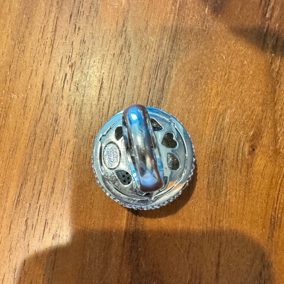 Disco ball ring size is around 6 1/2 - Picture 2 of 5